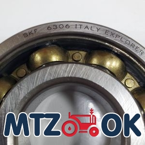 Подшипник 6306 (306К5) шариковый открытый 30х72х19 СКФ(SKF) Подшипник 6306 (306К5) шариковый открытый 30х72х19 СКФ(SKF)