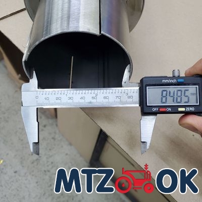 Глушитель МТЗ с дв.Д-260 нержавейка, прямоток (Венгрия) 800-1205015 Глушитель МТЗ с дв.Д-260 нержавейка, прямоток (Венгрия) 800-1205015