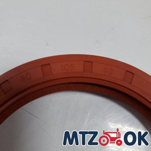 Манжета (сальник ВОМ) красный (пр-во Украина) 2,2-80х105 Манжета (сальник ВОМ) красный (пр-во Украина) 2,2-80х105