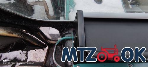 Полка панели кабины ЮМЗ МК с открыванием Полка панели кабины ЮМЗ МК с открыванием