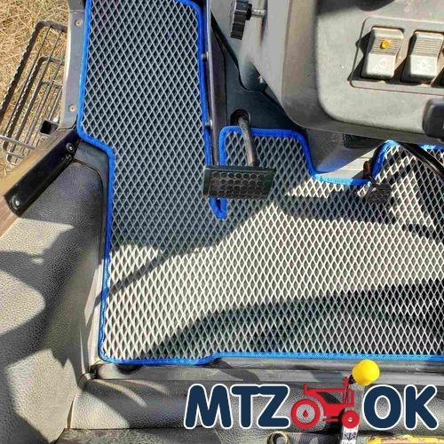 Коврик пола кабины МТЗ УК ЕВА №3 быстросъемный вариант на резиновый цельный коврик с бортиками (пр-во Украина) Коврик пола кабины МТЗ УК ЕВА №3 быстросъемный вариант на резиновый цельный коврик с бортиками (пр-во Украина)