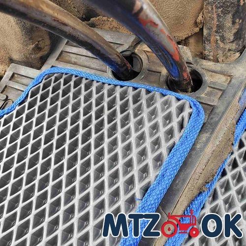 Коврик пола кабины МТЗ УК ЕВА №2 быстросъемный вариант на резиновый тонкий коврик с 2х частей (пр-во Украина) Коврик пола кабины МТЗ УК ЕВА №2 быстросъемный вариант на резиновый тонкий коврик с 2х частей (пр-во Украина)