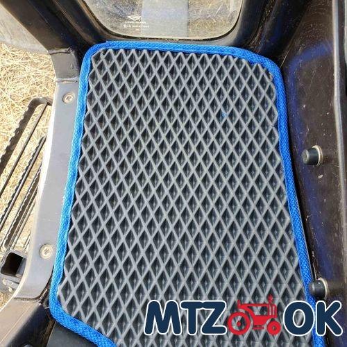 Коврик пола кабины МТЗ УК ЕВА №3 быстросъемный вариант на резиновый цельный коврик с бортиками (пр-во Украина) Коврик пола кабины МТЗ УК ЕВА №3 быстросъемный вариант на резиновый цельный коврик с бортиками (пр-во Украина)