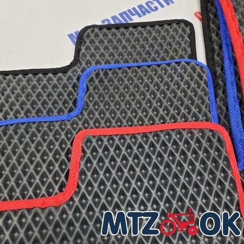 Коврик пола кабины МТЗ УК ЕВА №2 быстросъемный вариант на резиновый тонкий коврик с 2х частей (пр-во Украина) Коврик пола кабины МТЗ УК ЕВА №2 быстросъемный вариант на резиновый тонкий коврик с 2х частей (пр-во Украина)