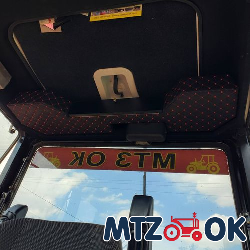 Обшивка кабины МТЗ МК 4 предмета (кожзам красная, синяя, зеленая строчка) к-т Обшивка кабины МТЗ МК 4 предмета (кожзам красная, синяя, зеленая строчка) к-т