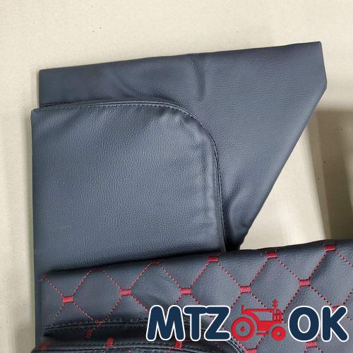 Обшивка кабины МТЗ МК 4 предмета (кожзам красная, синяя, зеленая строчка) к-т Обшивка кабины МТЗ МК 4 предмета (кожзам красная, синяя, зеленая строчка) к-т