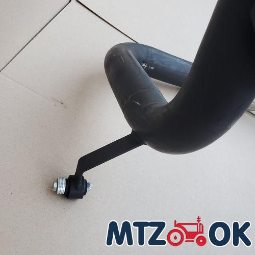 Глушитель МТЗ 1025 прямоток (накладка черная) толщина 1.5мм Глушитель МТЗ 1025 прямоток (накладка черная) толщина 1.5мм