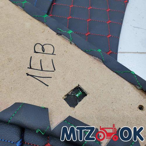 Карта двери МТЗ МК комплект 70-6708090/70-678100 (кожзам синяя. зеленая и красная строчка) Карта двери МТЗ МК комплект 70-6708090/70-678100 (кожзам синяя. зеленая и красная строчка)