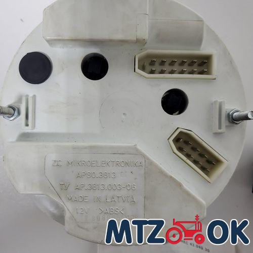 Тахоспидометр МТЗ электронный с пультом (пр-во Латвия) АР80.3813-01 (КД8105) Тахоспидометр МТЗ электронный с пультом (пр-во Латвия) АР80.3813-01 (КД8105)