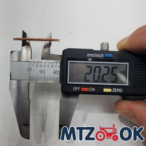 Шайба медь 20х32х1.5 (М2мяг) Шайба медь 20х32х1.5 (М2мяг)