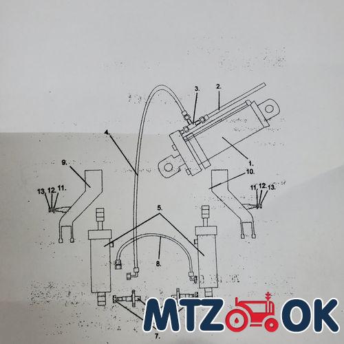 Комплект усиления навески МТЗ ЦС-50 (все детали оригинал) (пр-во BOHR. Венгрия) Комплект усиления навески МТЗ ЦС-50 (все детали оригинал) (пр-во BOHR. Венгрия)