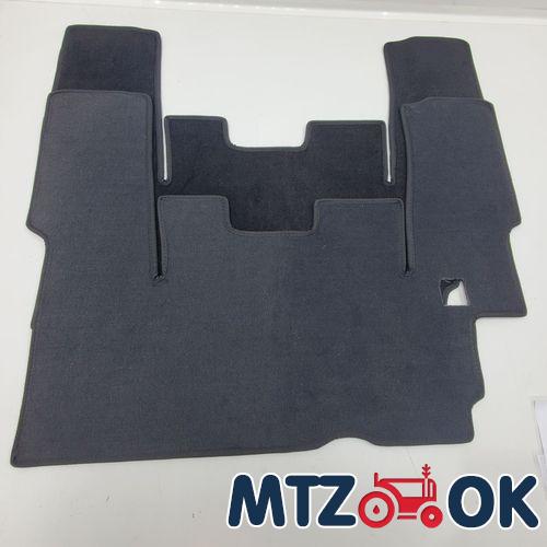 Коврик пола кабины МТЗ УК ковролин №2 быстросъемный на резиновый тонкий коврик с 2х частей Коврик пола кабины МТЗ УК ковролин №2 быстросъемный на резиновый тонкий коврик с 2х частей