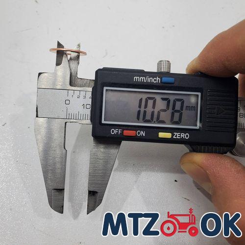 Прокладка топл. системы (медная) (D=10мм) (пр-во ДК) 36-1104788 Прокладка топл. системы (медная) (D=10мм) (пр-во ДК) 36-1104788