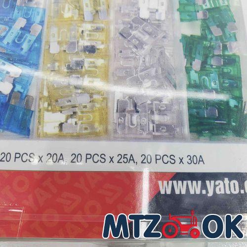 Набор 83144 предохранителей "Стандарт" по 20шт. для токов 510.15.20.25.30А (120шт) Набор 83144 предохранителей "Стандарт" по 20шт. для токов 510.15.20.25.30А (120шт)