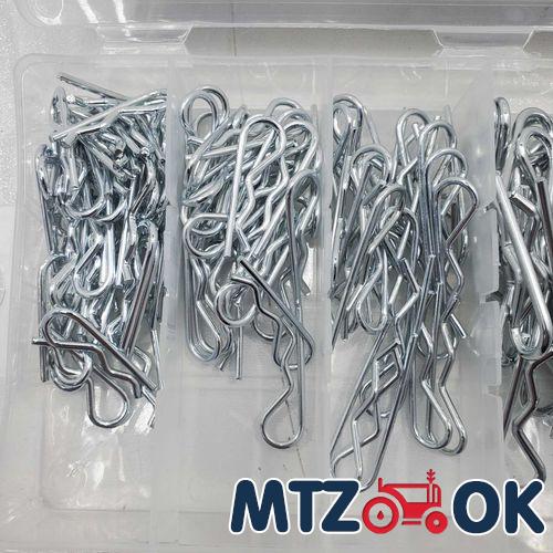 Набор 06883 шплинтов волнистых (150шт) Набор 06883 шплинтов волнистых (150шт)