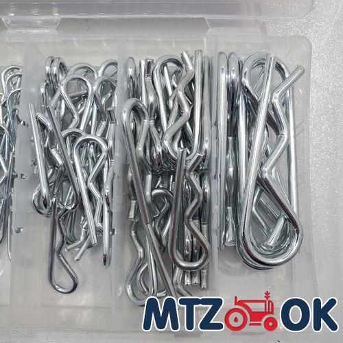 Набор 06883 шплинтов волнистых (150шт) Набор 06883 шплинтов волнистых (150шт)