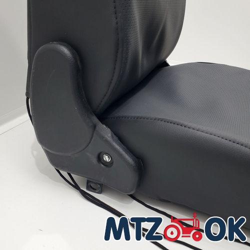 Чехол сидения МТЗ УК к-т спинка h=47см. низ w=45см кожзам (на сиденье оригинал) Чехол сидения МТЗ УК к-т спинка h=47см. низ w=45см кожзам (на сиденье оригинал)