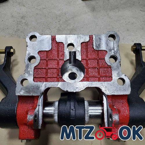 Тяга продольная (согнутая с двух сторон) МТЗ усиленная 30мм длина 110см между яблоками Тяга продольная (согнутая с двух сторон) МТЗ усиленная 30мм длина 110см между яблоками