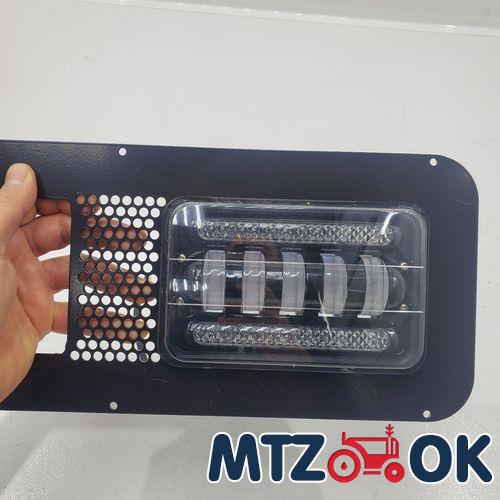 Накладка дополнительная на решетку фар 01-75 DRL МТЗ-892. 1221 (собств.пр-во) Накладка дополнительная на решетку фар 01-75 DRL МТЗ-892. 1221 (собств.пр-во)