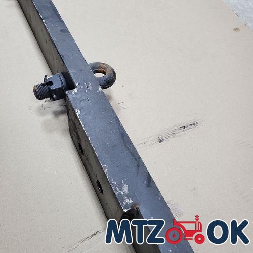 Тяга продольная (согнутая с двух сторон) МТЗ усиленная 30мм длина 110см между яблоками Тяга продольная (согнутая с двух сторон) МТЗ усиленная 30мм длина 110см между яблоками