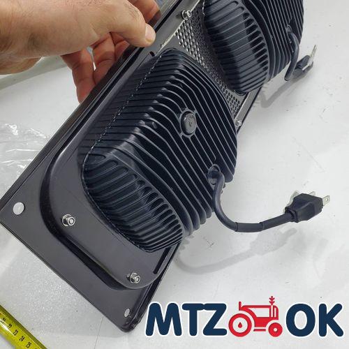 Решетка капота с LED фарами HL05-7 (75Вт 5-7дюйма 6диод.) в сборе на МТЗ 892, 1221 (собств.пр-во) Решетка капота с LED фарами HL05-7 (75Вт 5-7дюйма 6диод.) в сборе на МТЗ 892, 1221 (собств.пр-во)