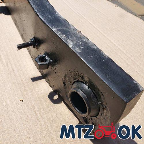 Тяга продольная (согнутая с двух сторон) МТЗ усиленная 30мм длина 90см между яблоками сталь 45 (пара) Тяга продольная (согнутая с двух сторон) МТЗ усиленная 30мм длина 90см между яблоками сталь 45 (пара)