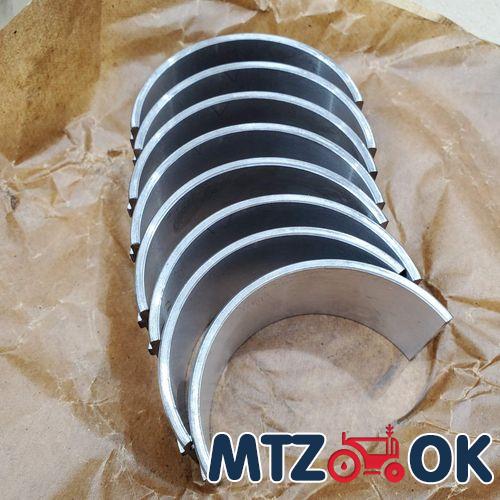 Вал коленчатый Д 245.5 (МТЗ. ЗИЛ) под шлиц. в сб. с вкладышами Н1 и полукольцами (пр-во ММЗ) 245-1005010-А Вал коленчатый Д 245.5 (МТЗ. ЗИЛ) под шлиц. в сб. с вкладышами Н1 и полукольцами (пр-во ММЗ) 245-1005010-А