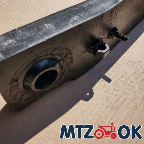 Тяга продольная (согнутая с двух сторон) МТЗ усиленная 30мм длина 90см между яблоками сталь 45 (пара) Тяга продольная (согнутая с двух сторон) МТЗ усиленная 30мм длина 90см между яблоками сталь 45 (пара)