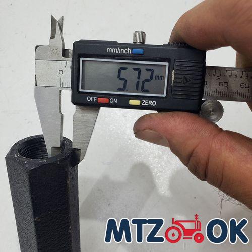 Трубка М22х1.5 (100мм) сквозная с резьбой (к-т. 2шт) Трубка М22х1.5 (100мм) сквозная с резьбой (к-т. 2шт)