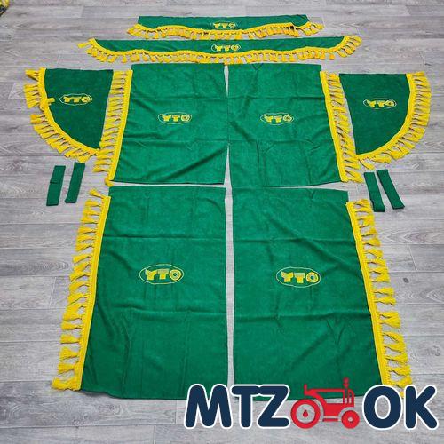 Шторы в кабину YTO к-т (ткань) Шторы в кабину YTO к-т (ткань)