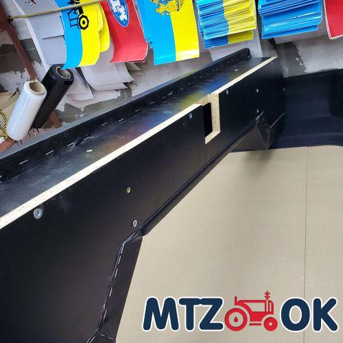 Выхлопная труба МТЗ 892 труба в трубе. нержавейка (замена штатного глушителя) толщина 2мм Выхлопная труба МТЗ 892 труба в трубе. нержавейка (замена штатного глушителя) толщина 2мм