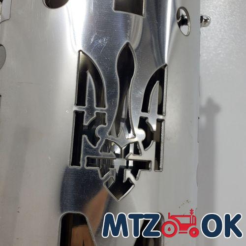 Выхлопная труба МТЗ 892 труба в трубе. нержавейка (замена штатного глушителя) толщина 2мм Выхлопная труба МТЗ 892 труба в трубе. нержавейка (замена штатного глушителя) толщина 2мм