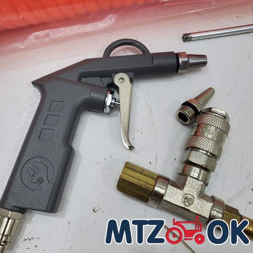 Набор продувки для кабины мтз. Пистолет тройник-шланг 10 метров 5.5 / 8. Набор продувки для кабины мтз. Пистолет тройник-шланг 10 метров 5.5 / 8.
