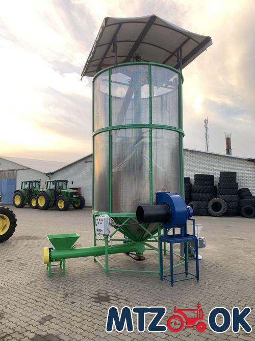 Зерносушилка газовая 12т Зерносушилка газовая 12т