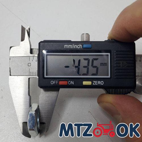 Гайка сцепления винта регулир. (корзина/привод) (широкая) (пр-во БЗТДиА) М12х1.25 6Н.6.019 Гайка сцепления винта регулир. (корзина/привод) (широкая) (пр-во БЗТДиА) М12х1.25 6Н.6.019