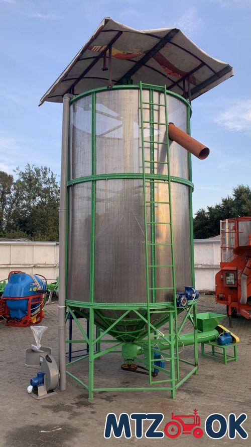 Зерносушилка газовая 12т Зерносушилка газовая 12т