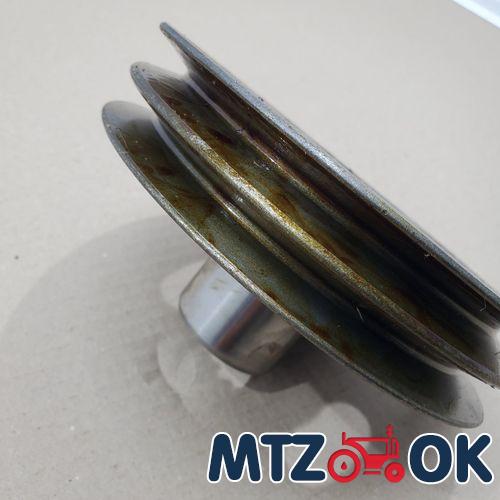 Шкив вала колен. Д 245 МТЗ 2-х ручейный шлицевой (пр-во Беларусь) 240-1005131-Д Шкив вала колен. Д 245 МТЗ 2-х ручейный шлицевой (пр-во Беларусь) 240-1005131-Д