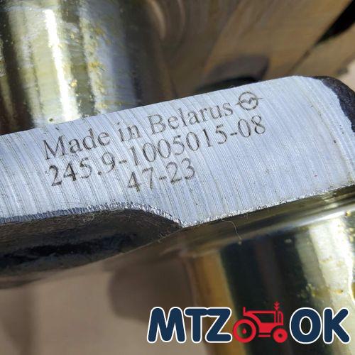 Вал коленчатый Д 245 (МТЗ. ГАЗ) под шпонку <ЕВРО-3> 7 отв. (пр-во ММЗ) 245.9-1005015-08 Вал коленчатый Д 245 (МТЗ. ГАЗ) под шпонку <ЕВРО-3> 7 отв. (пр-во ММЗ) 245.9-1005015-08
