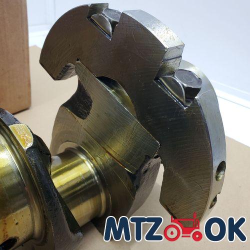 Вал коленчатый Д 245 (МТЗ. ГАЗ) под шпонку <ЕВРО-3> 7 отв. (пр-во ММЗ) 245.9-1005015-08 Вал коленчатый Д 245 (МТЗ. ГАЗ) под шпонку <ЕВРО-3> 7 отв. (пр-во ММЗ) 245.9-1005015-08