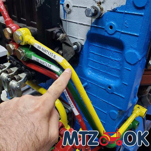 Маслопровод (пр-во МТЗ) 80-4607115-Б Маслопровод (пр-во МТЗ) 80-4607115-Б