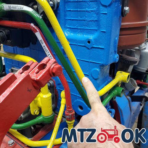 Маслопровод (пр-во МТЗ) 80-4607115-Б Маслопровод (пр-во МТЗ) 80-4607115-Б