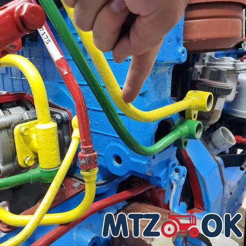 Маслопровод (пр-во МТЗ) 80-4607115-Б Маслопровод (пр-во МТЗ) 80-4607115-Б