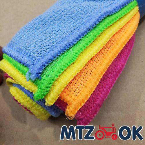 Салфетка микрофибра 30х30см универсальная (набор 5шт) Салфетка микрофибра 30х30см универсальная (набор 5шт)