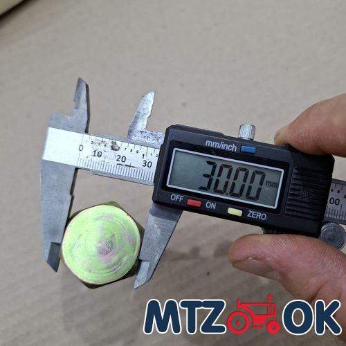 Болт гидроарматуры М20х1.5 МТЗ на 2 отв. (пр-во Украина) 50-4607031 Болт гидроарматуры М20х1.5 МТЗ на 2 отв. (пр-во Украина) 50-4607031