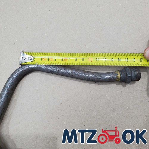 Маслопровод рул. упр. МТЗ 80/82/892/920/1025/1221 левый. прямой конец (от ГЦ к дозатору) (пр-во МТЗ) 900-3407030 Маслопровод рул. упр. МТЗ 80/82/892/920/1025/1221 левый. прямой конец (от ГЦ к дозатору) (пр-во МТЗ) 900-3407030