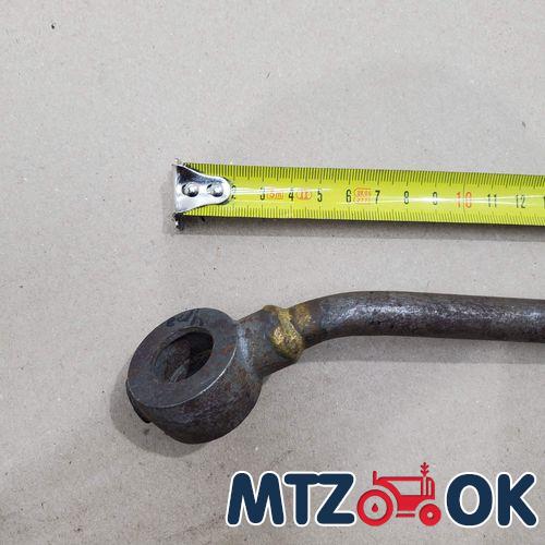 Маслопровод рул. упр. МТЗ 80/82/892/920/1025/1221 левый. прямой конец (от ГЦ к дозатору) (пр-во МТЗ) 900-3407030 Маслопровод рул. упр. МТЗ 80/82/892/920/1025/1221 левый. прямой конец (от ГЦ к дозатору) (пр-во МТЗ) 900-3407030