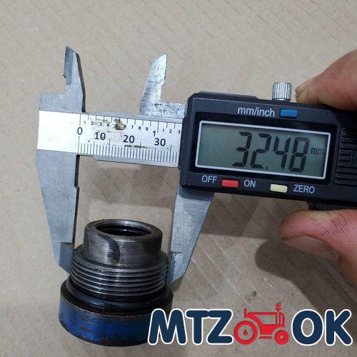 Заглушка гидрораспределителя р-80 (М32х1.5) Б/У Заглушка гидрораспределителя р-80 (М32х1.5) Б/У