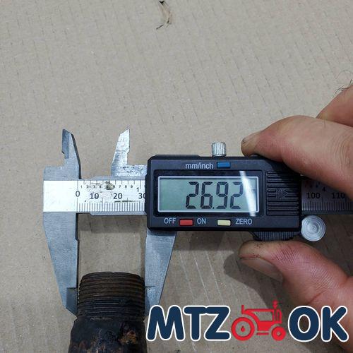 Угольник поворотный М24х1.5 для гидроцилиндра (пр-во Украина) Б/У Угольник поворотный М24х1.5 для гидроцилиндра (пр-во Украина) Б/У