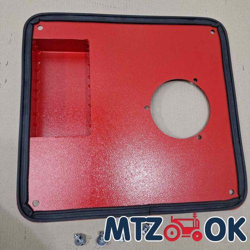 Обшивка торпеды МТЗ МК под стартер (без уха) правая сторона с отверствием (металл) к-т Обшивка торпеды МТЗ МК под стартер (без уха) правая сторона с отверствием (металл) к-т