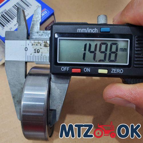 Косилка подшипник 6205-2RSH SKF 25х52х15мм (пр-во Италия) Косилка подшипник 6205-2RSH SKF 25х52х15мм (пр-во Италия)